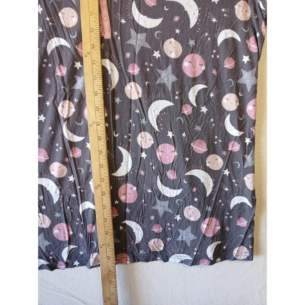 Pink to the moon little sleepies pajama‎ shirt short sleeve size 3XL